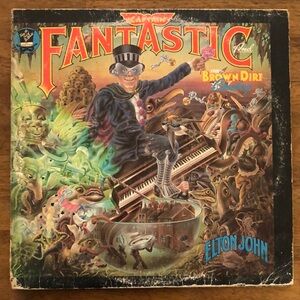 Elton John Vinyl Album Captain Fantastic And The Brown Dirt Cowboy